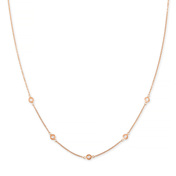 Jacquie Aiche 5 Diamond Spaced Out Choker