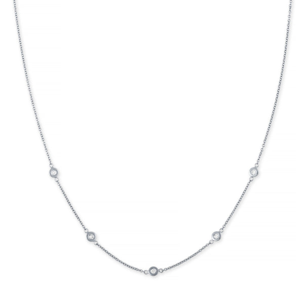Jacquie Aiche 5 Diamond Spaced Out Choker
