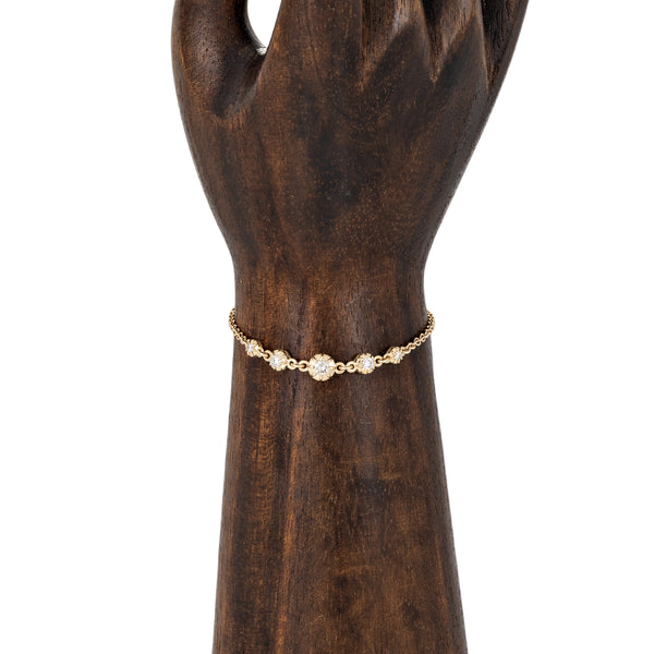 Jacquie Aiche 5 Graduated Sophia Diamond Bracelet