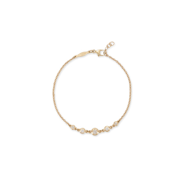 jacquie aiche 5 Graduated Sophia Diamond Bracelet