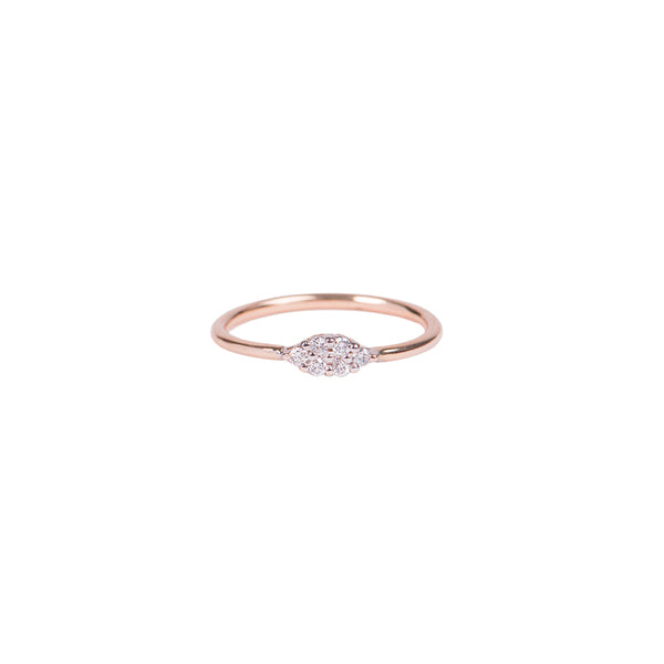 Jacquie Aiche 6 Diamond Cluster Waif Ring