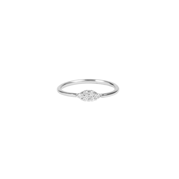 Jacquie Aiche 6 Diamond Cluster Waif Ring
