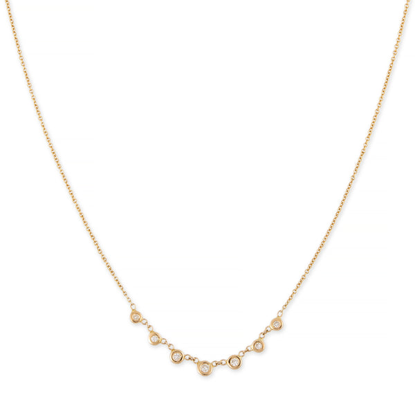 jacquie aiche 7 Diamond Emily Necklace