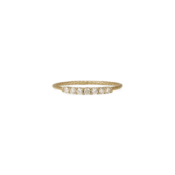 jacquie aiche 7 Diamond Vintage Waif Ring