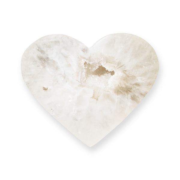 jacquie aiche Amethyst Geode Heart