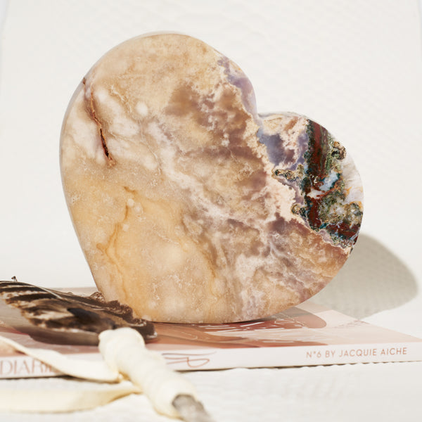 Jacquie Aiche Amethyst Heart