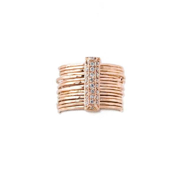 jacquie aiche Brick Multi Waif Ring