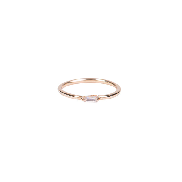 Jacquie Aiche Diamond Baguette Waif Ring