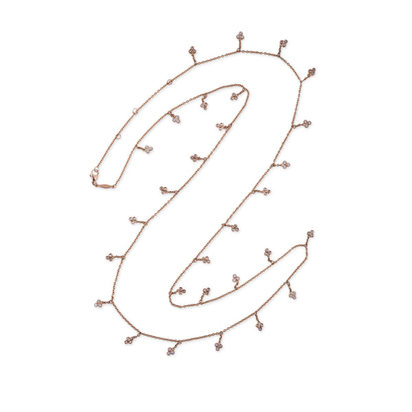 jacquie aiche Diamond Cluster Shaker Belly Chain