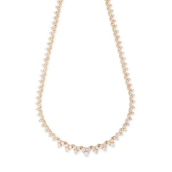 jacquie aiche Diamond Elizabeth Necklace