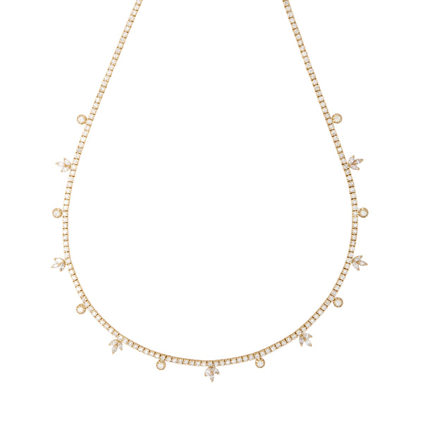 jacquie aiche Diamond Elle Necklace