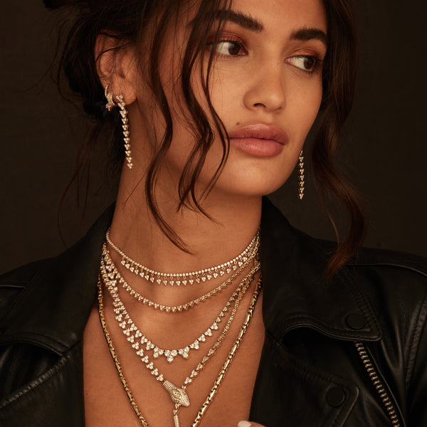 Jacquie Aiche Diamond Naomi Necklace