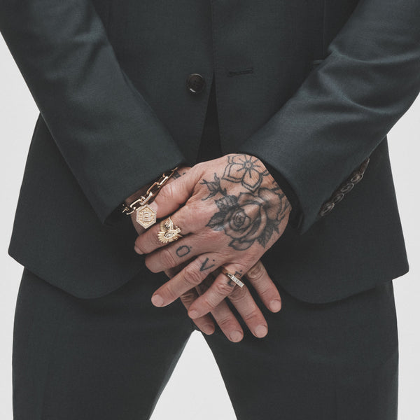 Jacquie Aiche Diamond Thunderbird Ring