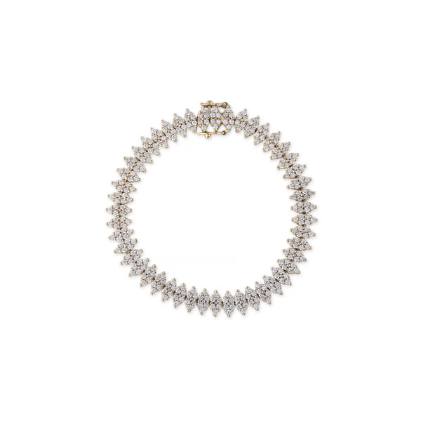 jacquie aiche Double Liz Diamond Bracelet