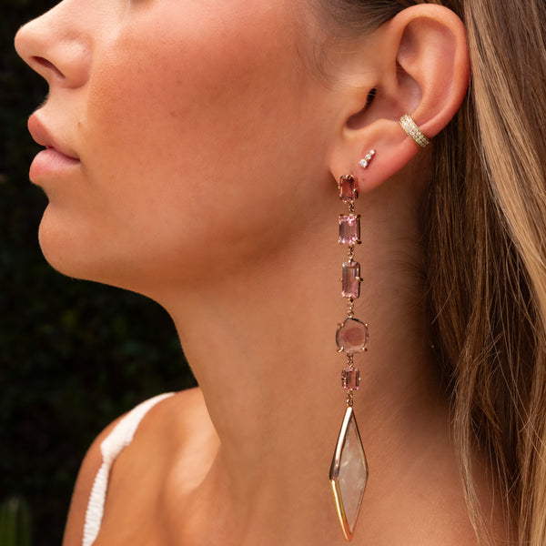 Jacquie Aiche Double Row Pave Ear Cuff