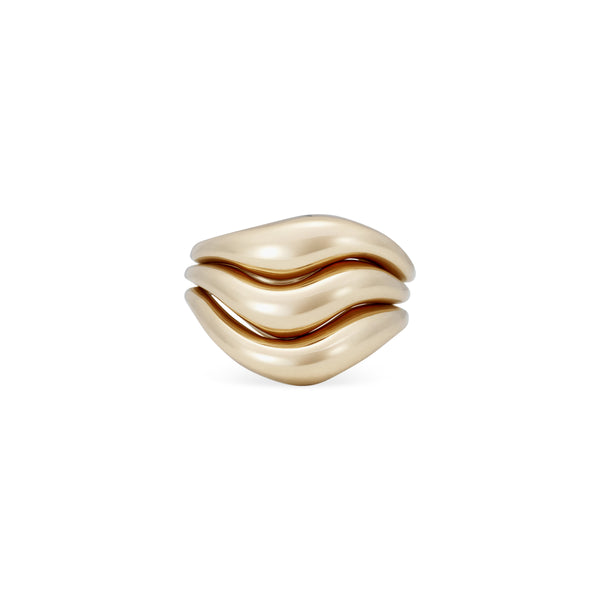 jacquie aiche Freeform Wave Stack Rings