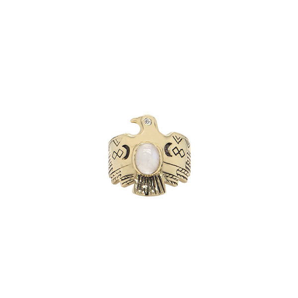 jacquie aiche Gemstone Thunderbird Ring