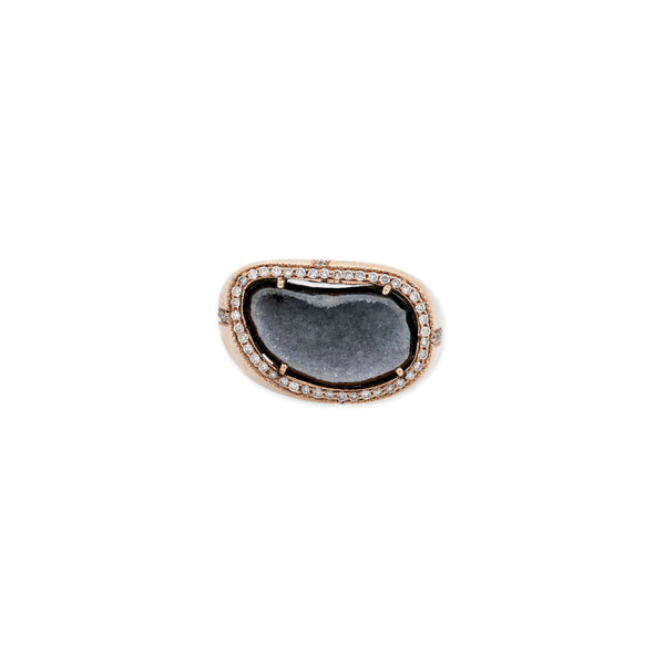 Jacquie Aiche Geode 4 Way Pave Diamond Ring