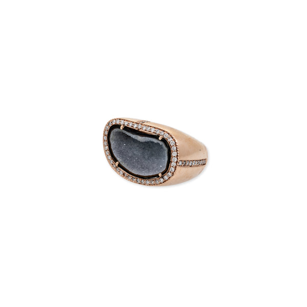 jacquie aiche Geode 4 Way Pave Diamond Ring
