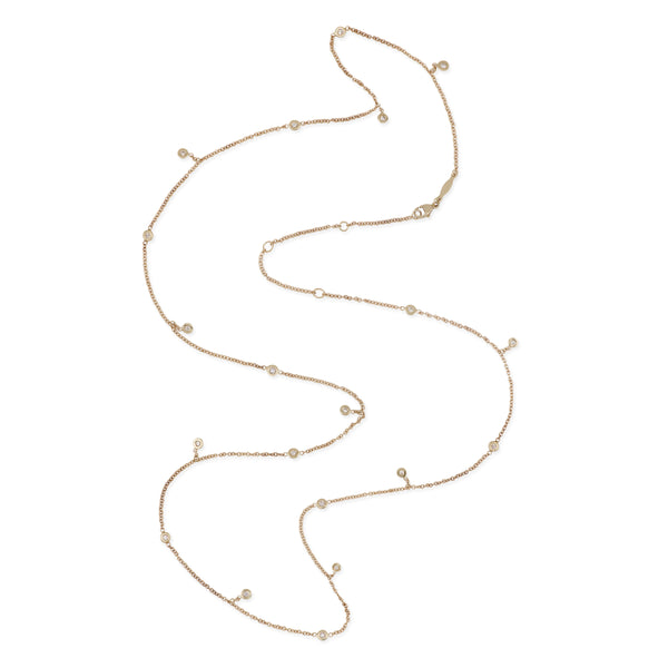 jacquie aiche Half Shaker Diamond Belly Chain