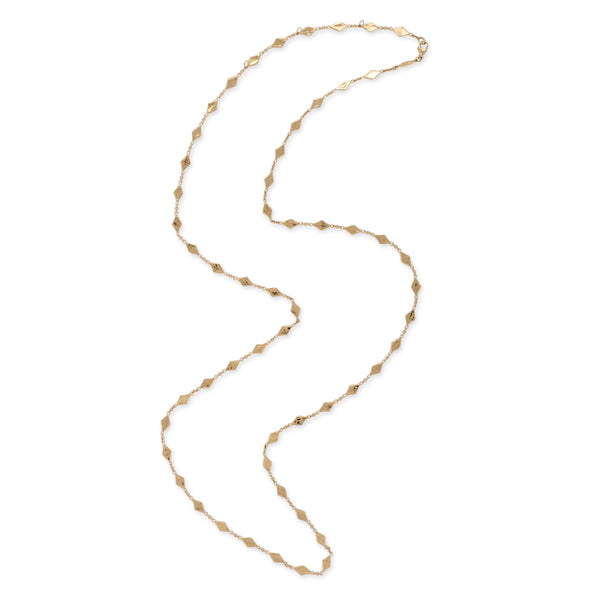 jacquie aiche Hammered Kite Shape Belly Chain