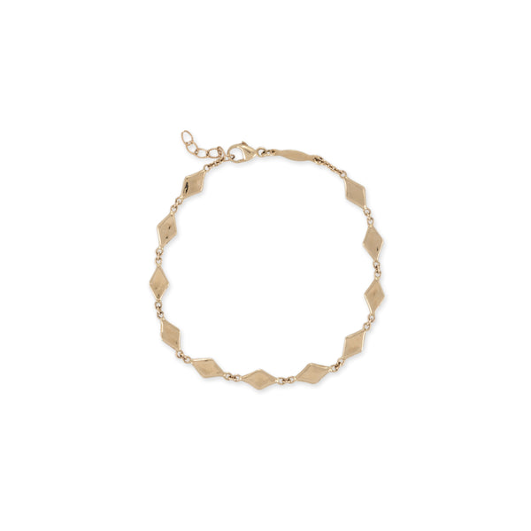 jacquie aiche Hammered Kite Shape Bracelet