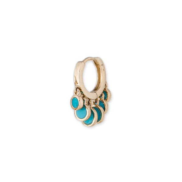 jacquie aiche Inlay Disco Shaker Hoop