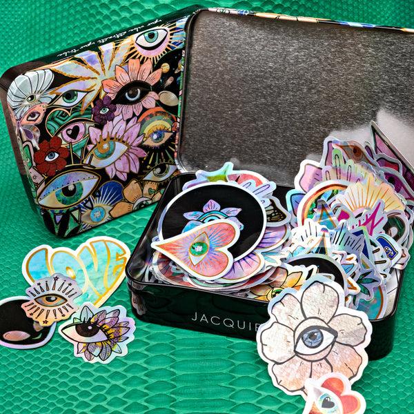 jacquie Aiche JA Motifs Sticker Tin Set