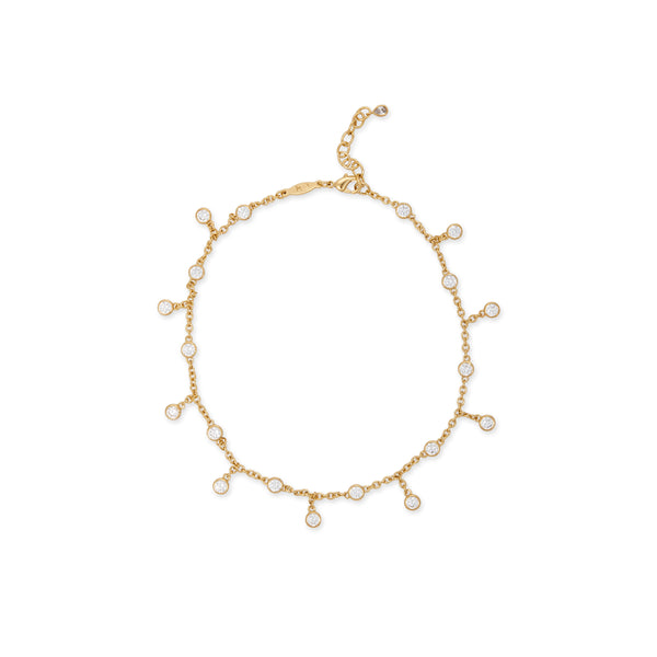 Jacquie Aiche JA X Tropic Of C Cosmic Anklet