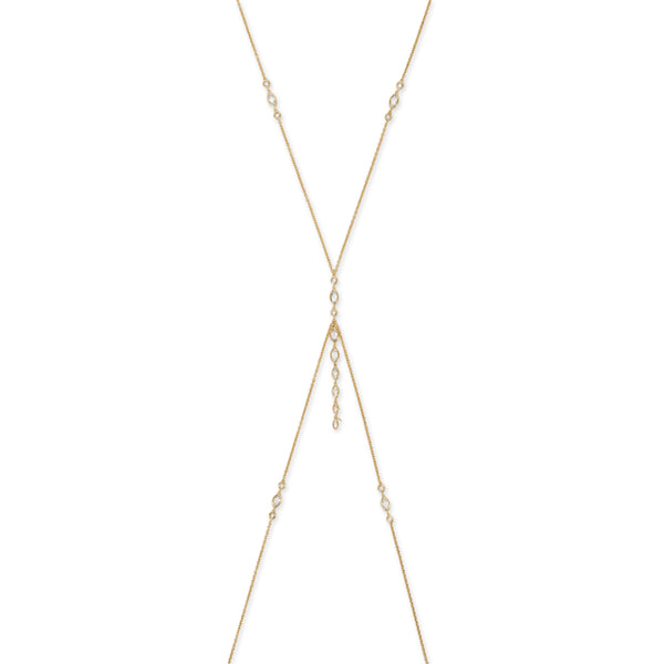 jacquie aiche JA x Tropic of C Jupiter Bodychain