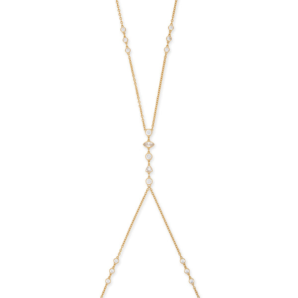 jacquie aiche JA x Tropic of C Libra Bodychain