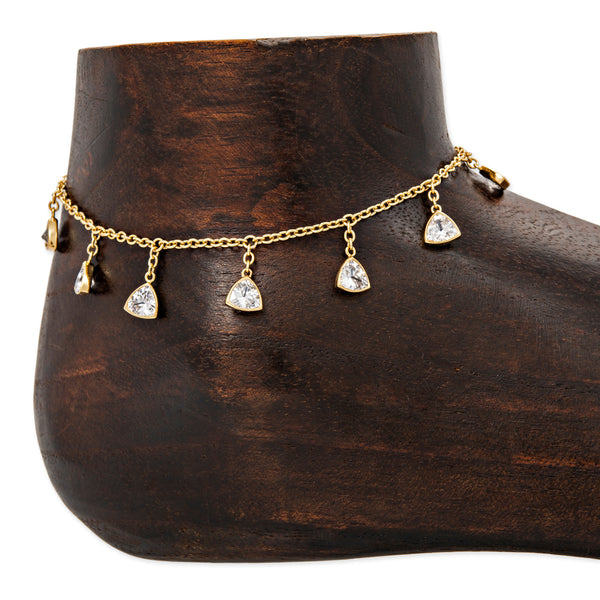 jacquie aiche JA x Tropic of C Stella Anklet