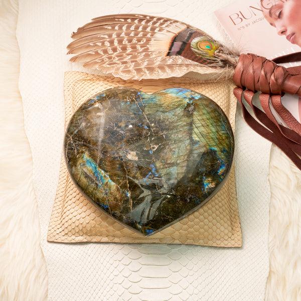 Jacquie Aiche Labradorite Heart Crystal