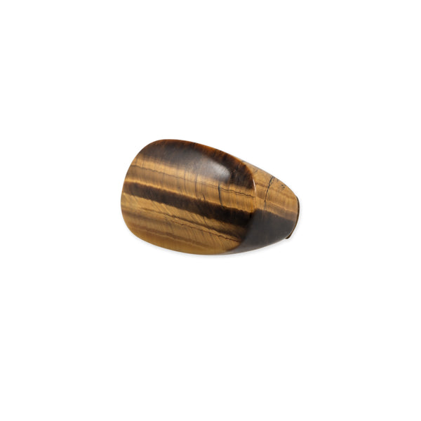 jacquie aiche Large Freeform Tiger's Eye Ring