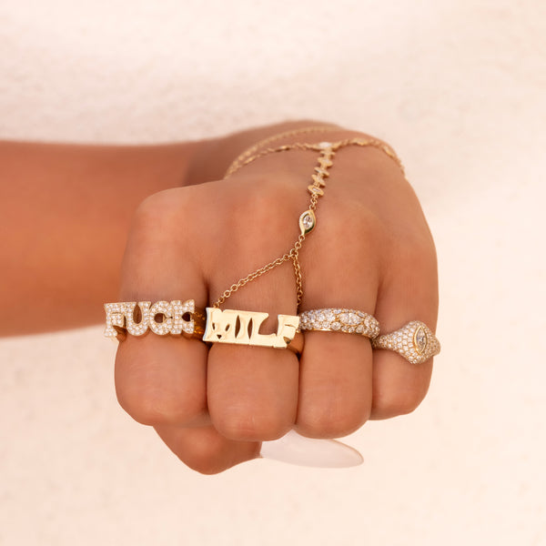 Jacquie Aiche Mama & Milf Groovy Ring