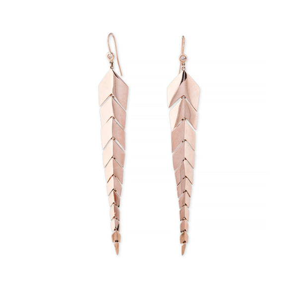 jacquie aiche Medium Fishtail Earrings