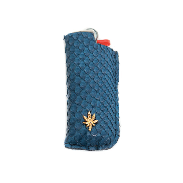 jacquie aiche NAVY SNAKE SKIN SWEETLEAF LIGHTER
