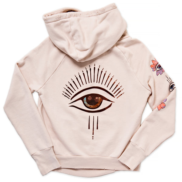 jacquie aiche NSF x JA SWEATSHIRT MORGANITE