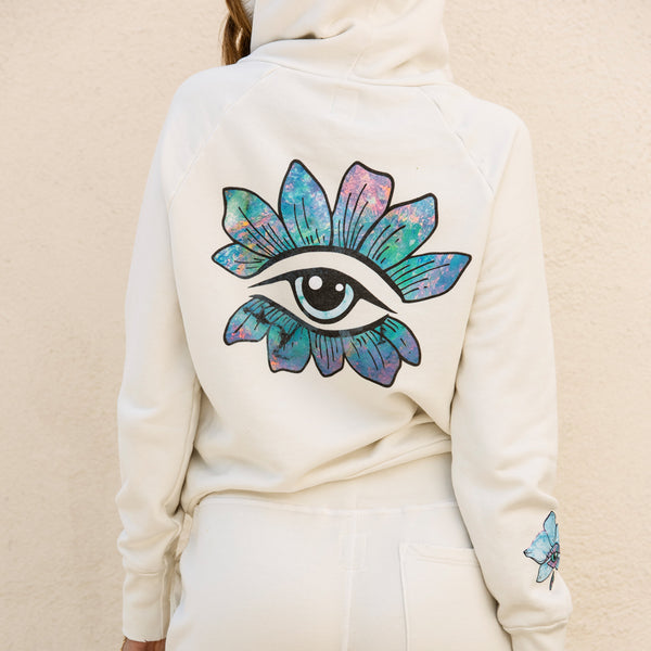 Jacquie Aiche NSF X JA SWEATSHIRT WHITE