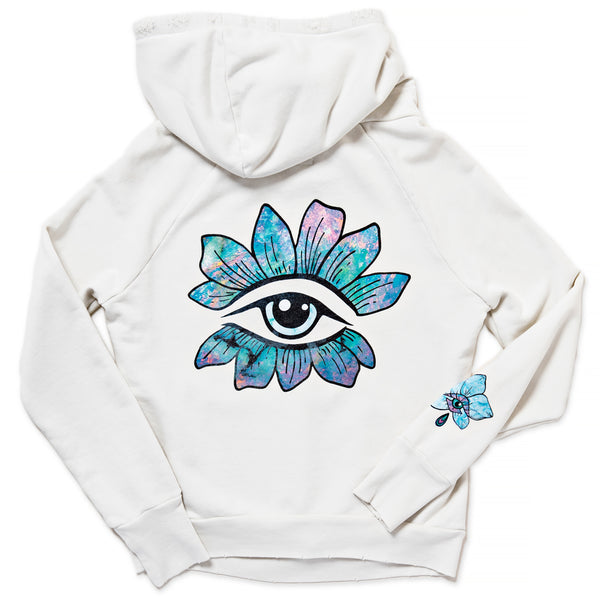 jacquie aiche NSF x JA SWEATSHIRT WHITE