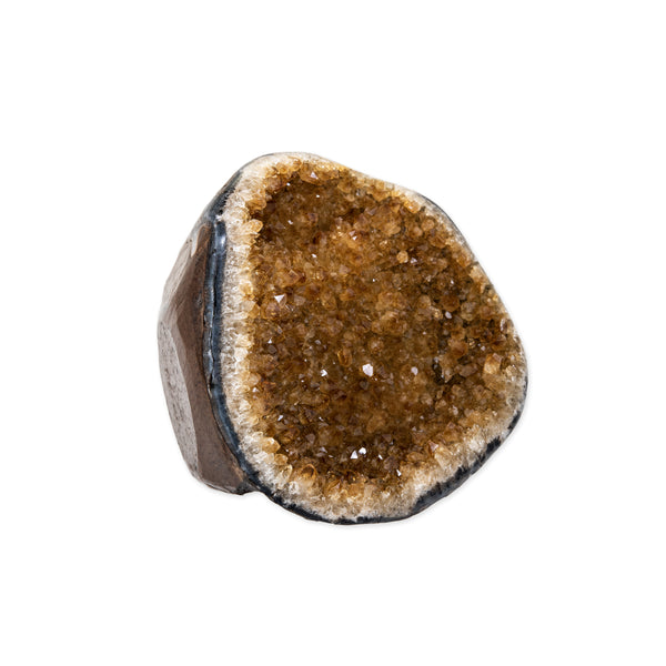 Jacquie Aiche OVAL CITRINE CRYSTAL