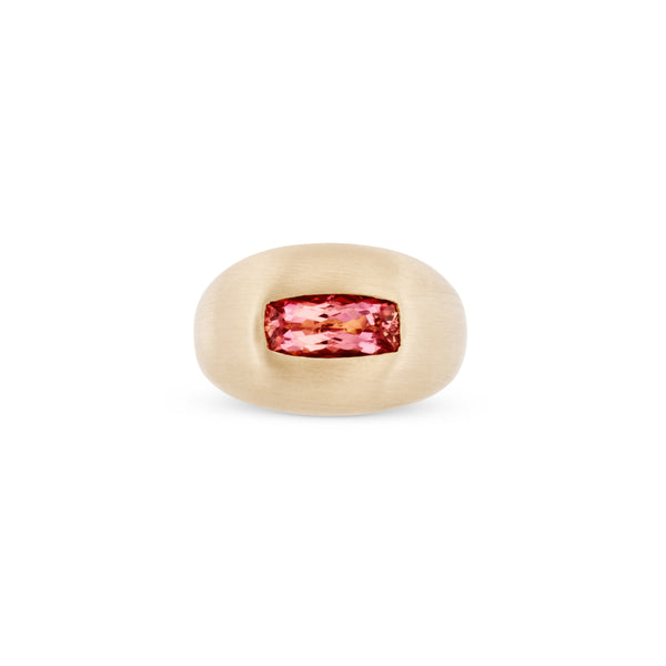 jacquie aiche Pink Tourmaline Large Dome Ring