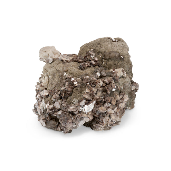 jacquie aiche Pyrite & Calcite Crystal Cluster