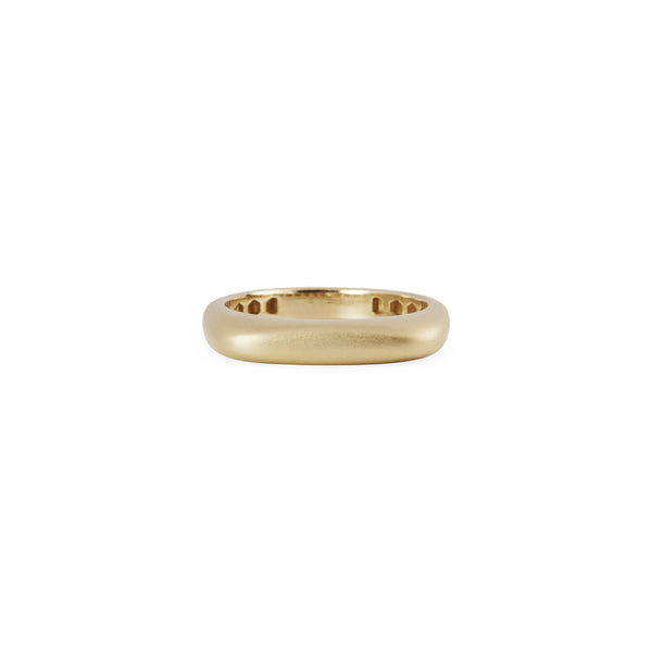 jacquie aiche Rounded Flat Top Ring