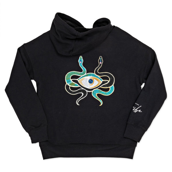 jacquie aiche SERPENTINE HOODIE