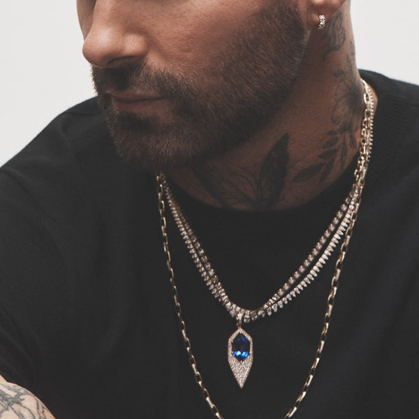 Jacquie Aiche Small Diamond Claudia Necklace