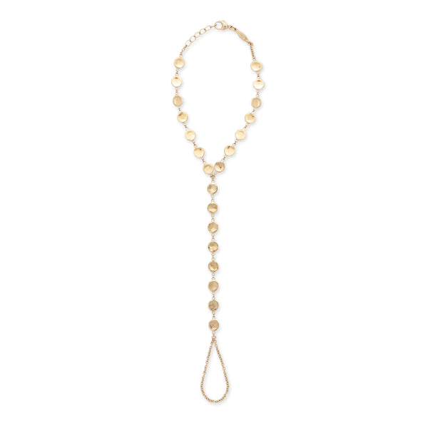 Jacquie Aiche Small Hammered Disc Finger Bracelet