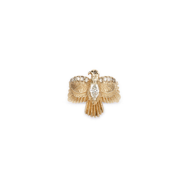 jacquie aiche Thunderbird Diamond Ear Cuff