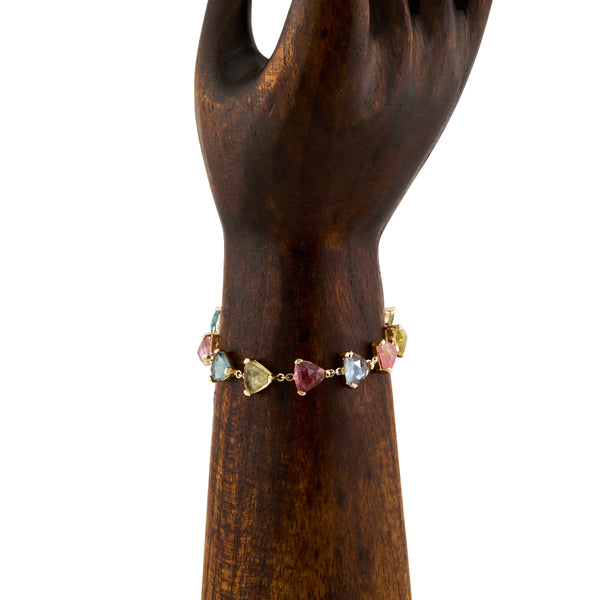 Jacquie Aiche Trillion Tourmaline Bracelet