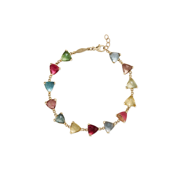jacquie aiche Trillion Tourmaline Bracelet